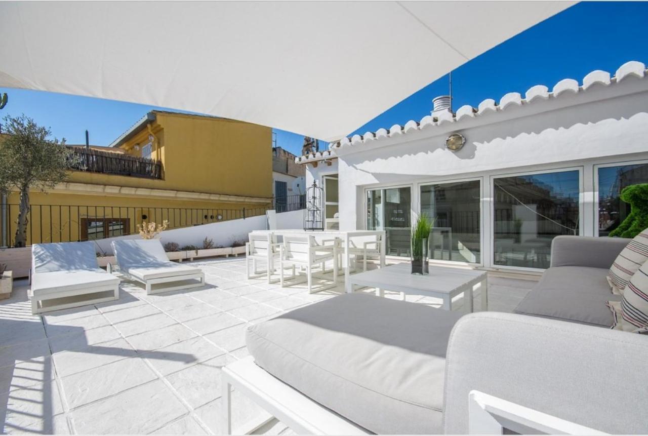 No Turistic Rental, Duplex Penthouse In The Historic Center, Valencia, Ideal For Those Looking To Stay In The City For A Season, Including Professionals And Students Eksteriør billede